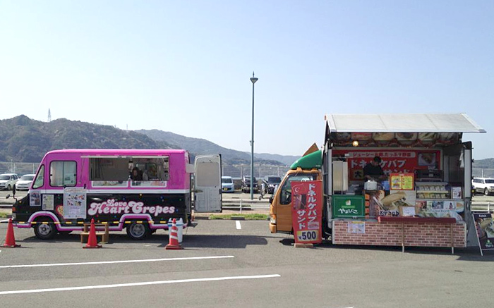和歌山マリーナシティ　ええやん和歌山 食街 2013で、ドネルケバブ販売！（2013/3/30）