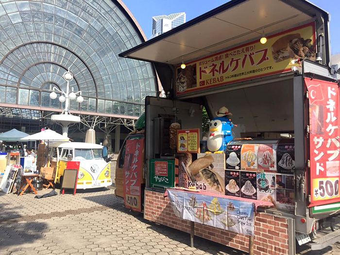 アジアネイルフェスティバルin大阪でドネルケバブ販売